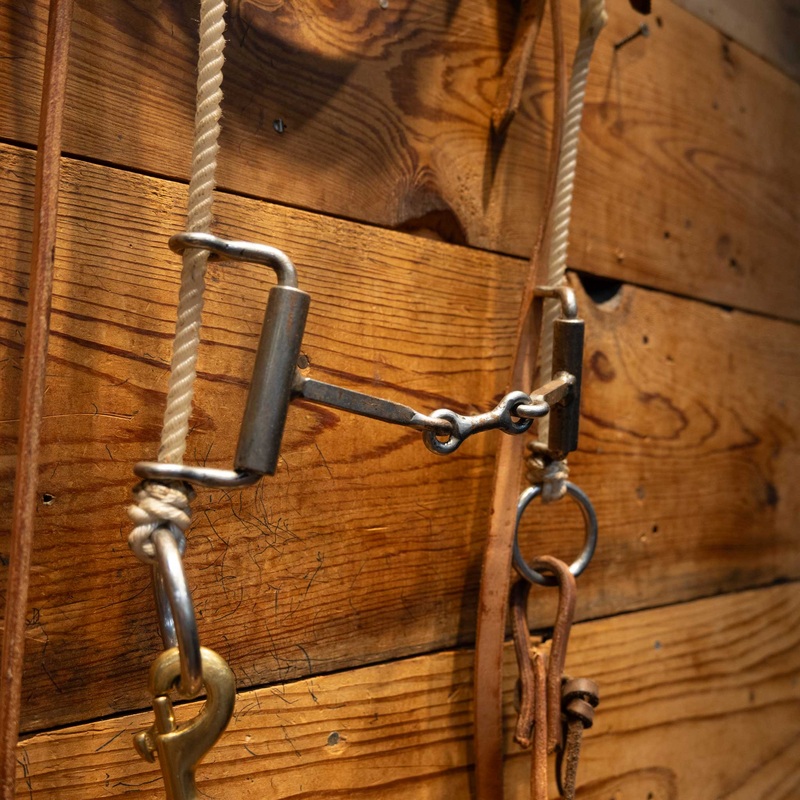 Cow Horse Supply Draw Gag Dog Bone Bridle Rig