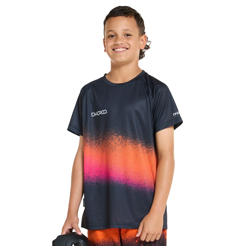 DHaRCO Youth Short Sleeve Jersey – Youth 2XL – Black Snake