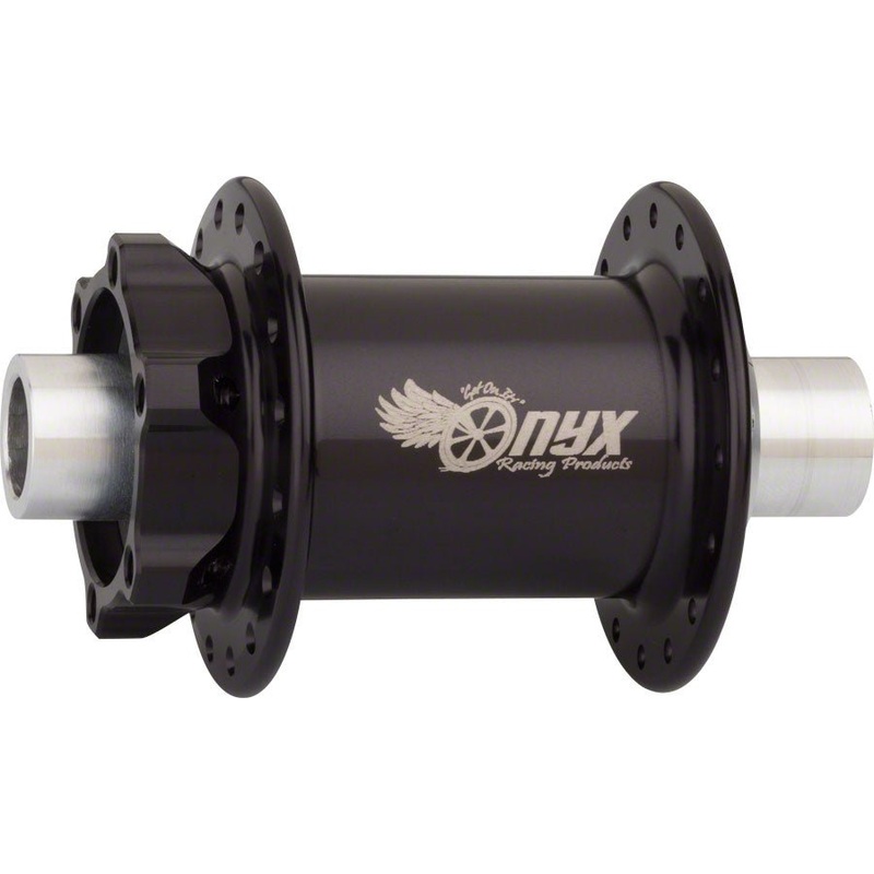 Onyx MTB Front Hub – 15 x 110mm Boost 6-Bolt Black