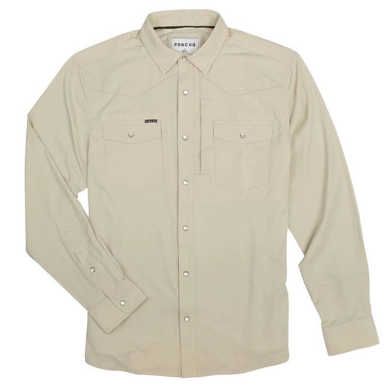 Poncho The Big Bend Western Shirt – Slim Fit