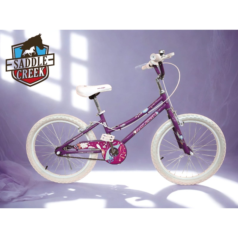 Raleigh 20 inch shine bicycle purple