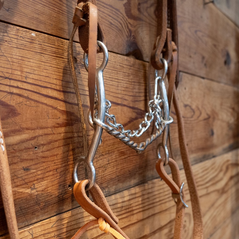 Twisted Wire 2pc Bit Bridle Rig