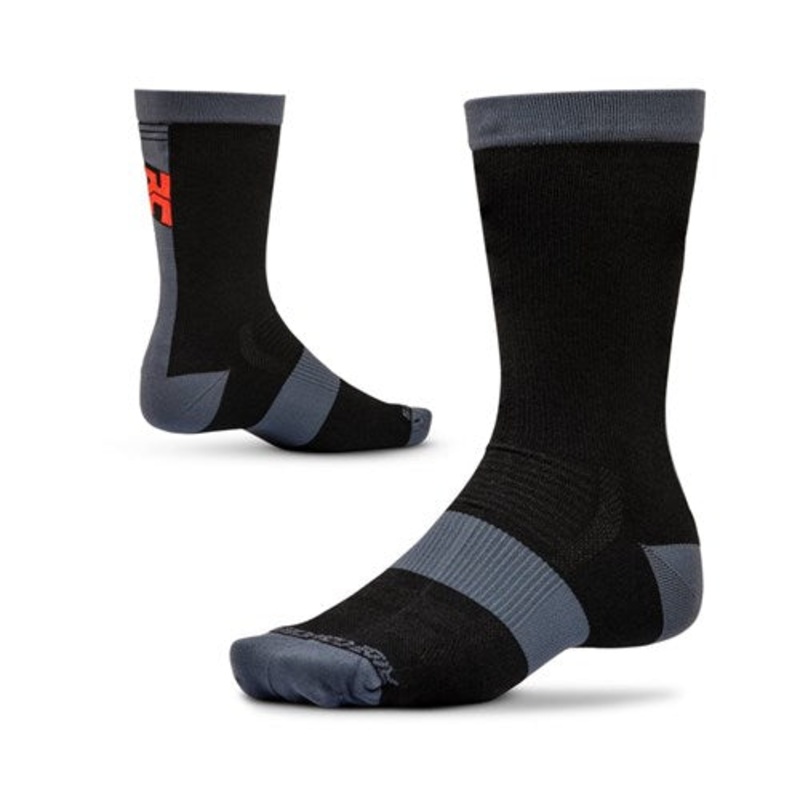Ride Concepts Mullet Socks – S – Black – Red