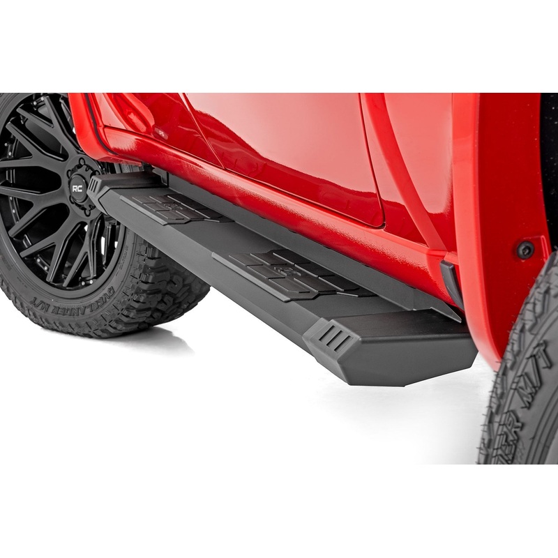 Rough Country | HD2 Aluminum Running Boards | CrewMax | Toyota Tundra 2WD/4WD (2022-2025) | SRB072291A