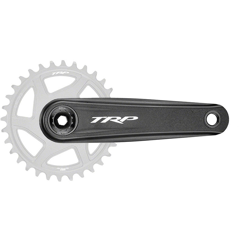 TRP CK-8050 Crankset – 170mm, 12-Speed, For 68/73mm Frame BB, DM CINCH Chainring Interface, 30mm  Spindle, Sandblasted