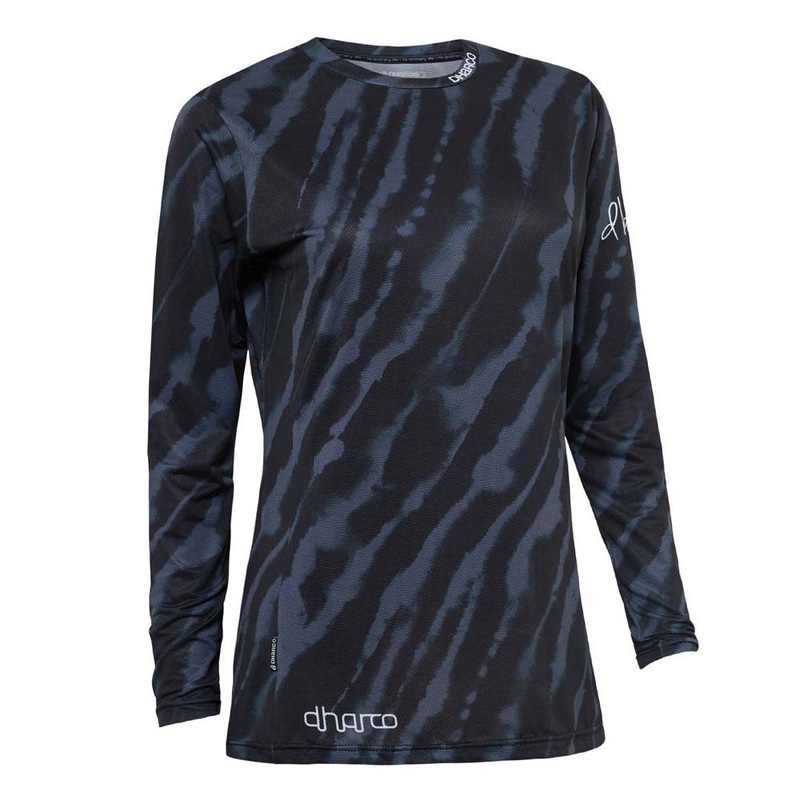 DHaRCO Women’s Long Sleeve Race Jersey – Women’s L – Jet Stream