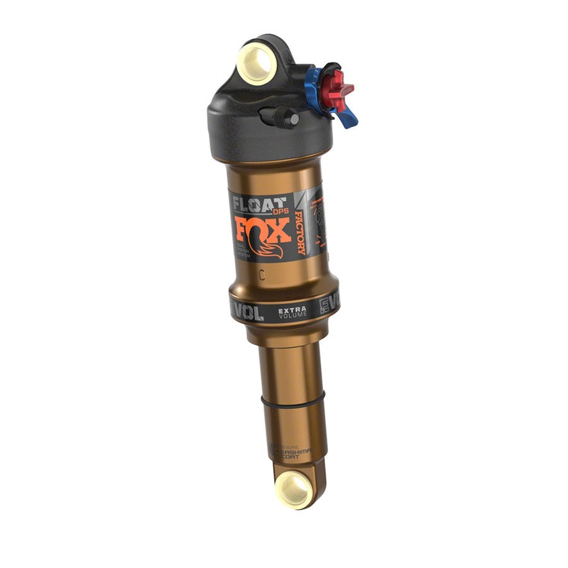 FOX FLOAT DPS Factory Rear Shock – Standard, 7.875 x 2″, EVOL SV, 3-Position Lever, Kashima Coat