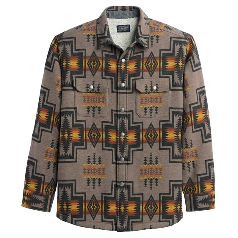 Pendleton Men’s Harding Tan Bay City Shirt Jacket