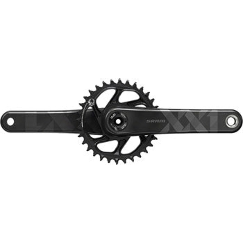 SRAM XX1 Eagle Carbon Boost Crankset – 175mm, 12-Speed, 34t, Direct Mount, DUB Spindle Interface, Black