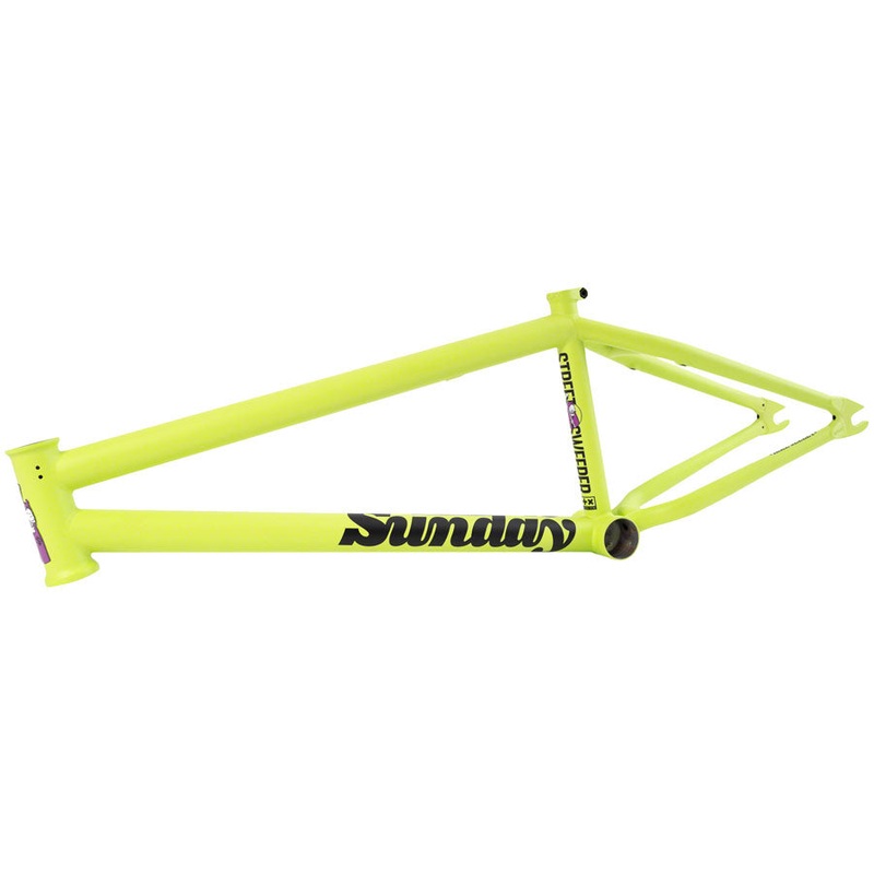 Sunday Street Sweeper BMX Frame – 20.75″ TT Kiwi