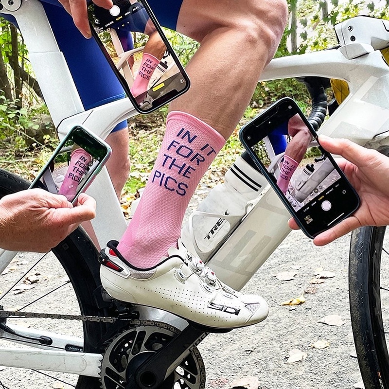 OSTROY In It For The Pics Cycling Socks