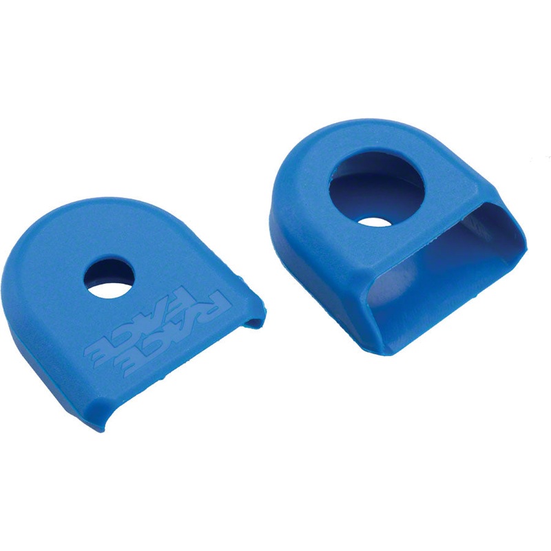 Race Face Large Crank Boots, 2-Pack Blue For Carbon or Alloy Cranks