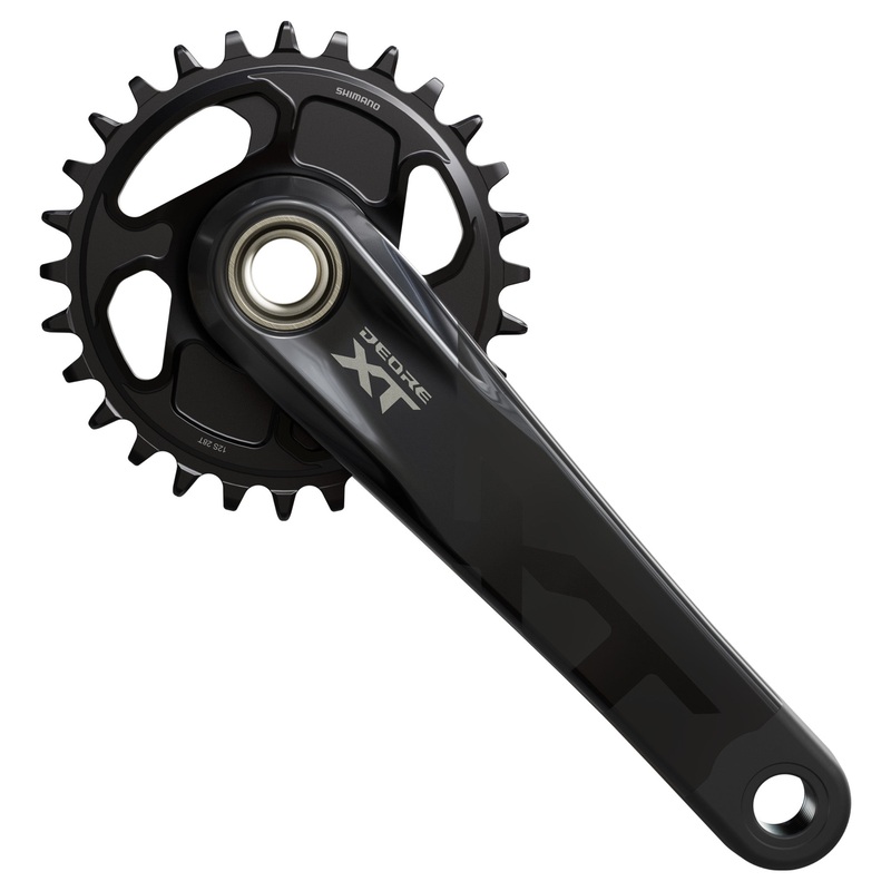 Shimano FC-M8200 XT Crankset – 68-73mm and BB86-92 – 24mm – Shimano Direct Mount – 165mm – Black