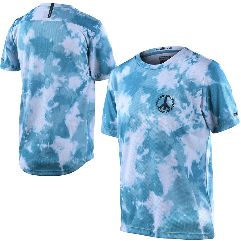 TLD Flowline Youth Short Sleeve Jersey – Youth L – Plot Ivy