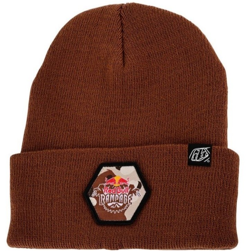 TLD Limited Edition Red Bull Rampage Beanie – One Size Fits Most – Brown