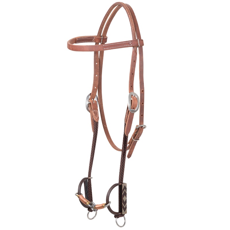 Classic Equine Diamond Draw Bit with Headstall