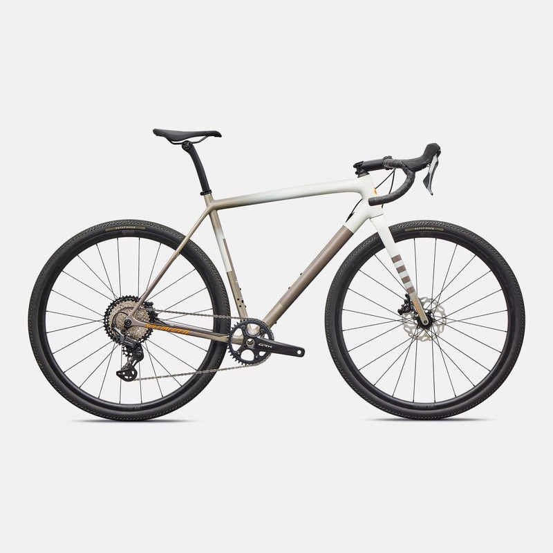Crux Comp – Shimano GRX Dune White/Sandstone Metallic/Desert Metallic/Orange Zest
