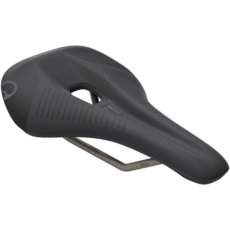 Ergon SRS Comp Saddle – TiNox XP Black Men’s Medium/Large