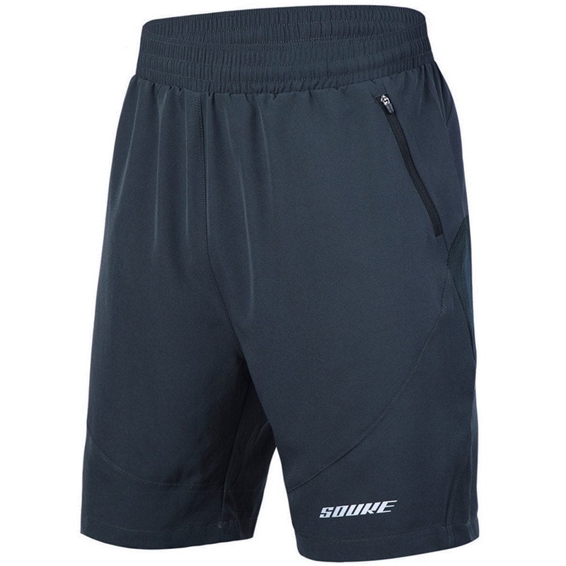 Souke Sports Men’s Quick-Dry Running Shorts-PS3109-Grey