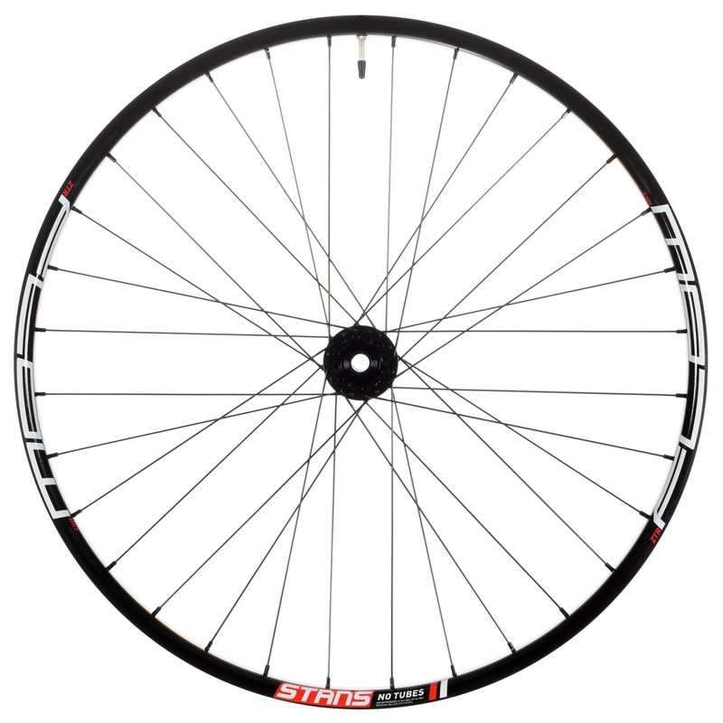 Stans NoTubes Flow MK3 Front Wheel – 15x100mm – 27.5 Inch – Front – 27.5 Inch – 15x100mm – Aluminium – 29mm – 6 Bolt