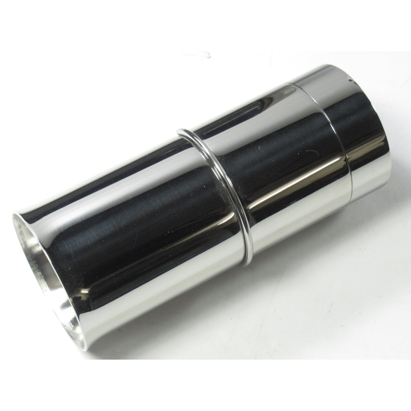 97-2514 Chrome fork oil seal holder circlip type 4″ long 28 TPI BSA Triumph