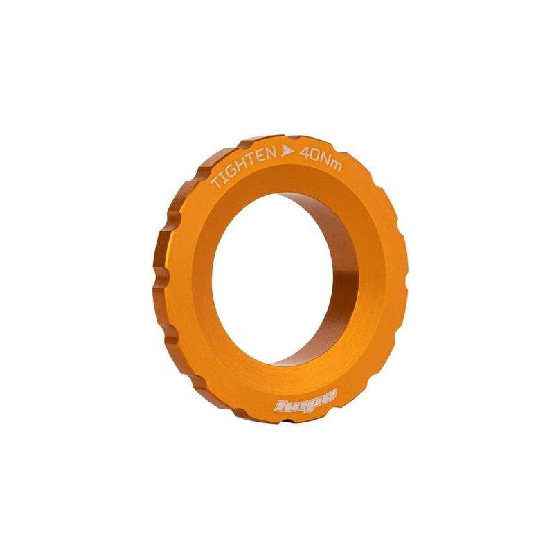 Hope External Lock Ring For Centrelock Wheels – Centrelock Lock Ring – Orange