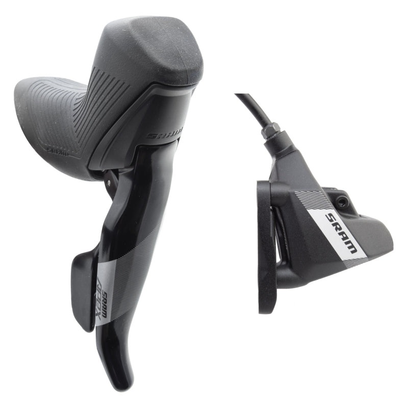 Apex Shift/Brake Lever Hydraulic Disc Brake Caliper – Right/Rear 12-Speed DoubleTap Flat Mount 20mm Offset BLK D1