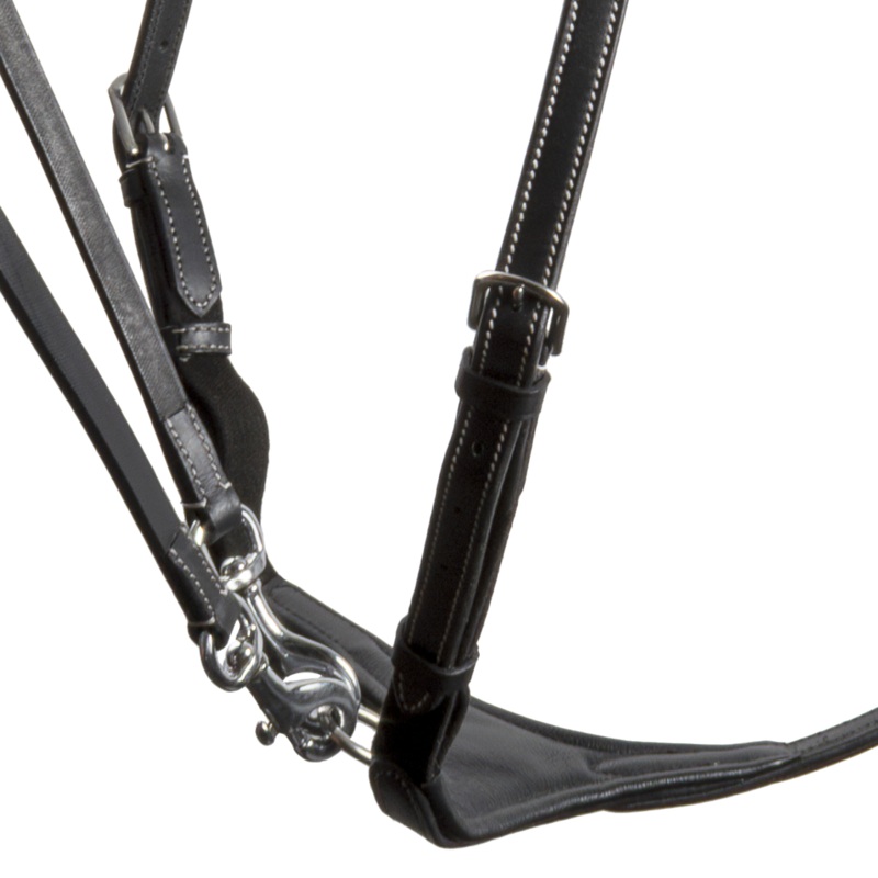 Breastplate Capriole Elasticated Hunting Black