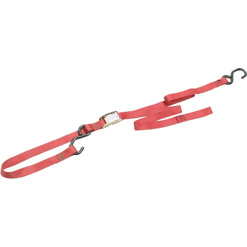 Classic Tie Downs Red 66″X1″ Pair