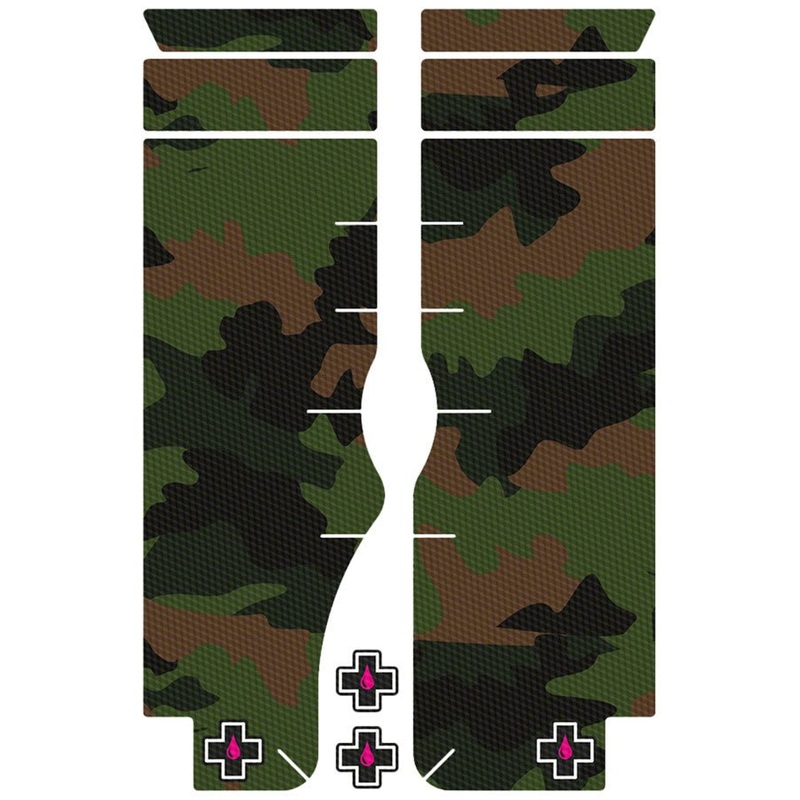 Muc-Off Fork Protection Kit – 8-Piece Kit – Camo