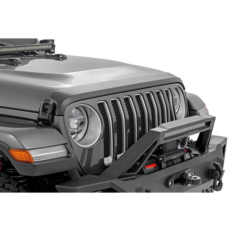 Rough Country | Trail Cladding | Hood Protector | Jeep Wrangler JL/Wrangler Unlimited (18-25) | TC105202