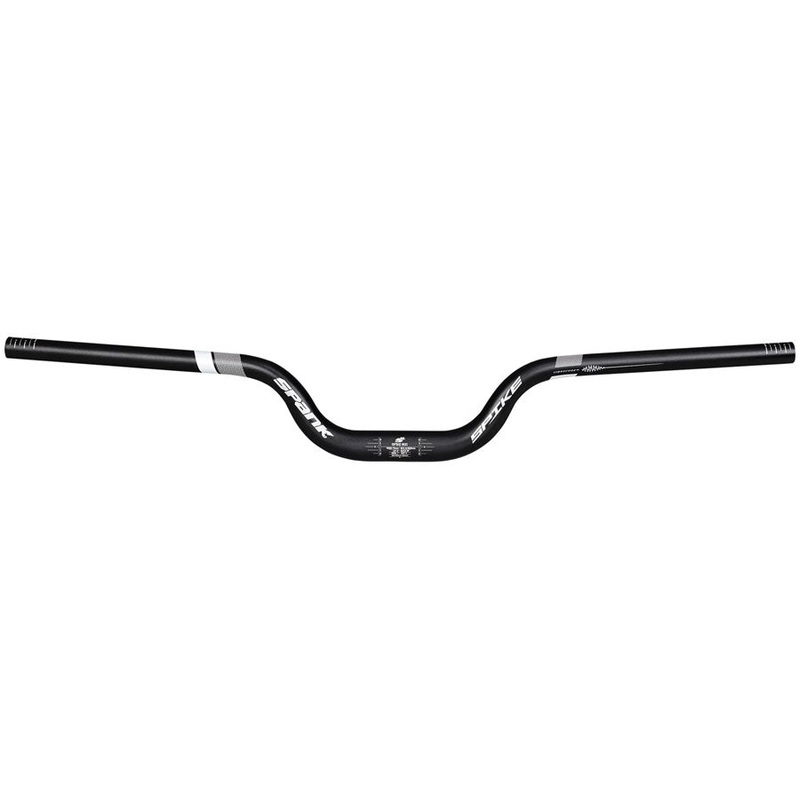 Spank Spike 800 Vibrocore Handlebar – 31.8mm Clamp 800mm 75mm Rise BLK/White