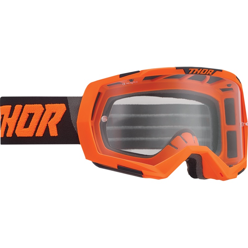 THOR Regiment Goggle – Flo Orange/Black – Clear Lens 2601-2802