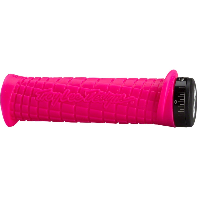ODI Troy Lee Grips – Pink Lock-On