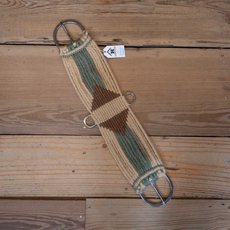 Ross Bullinger 26″ Sage/Tan Mohair Cinch