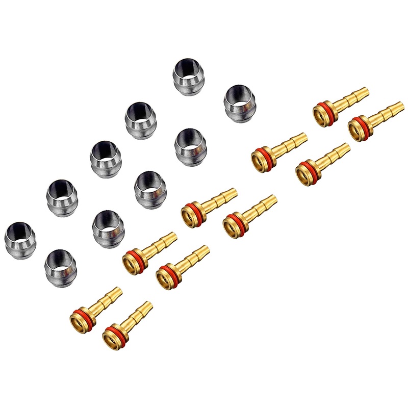 TRP Hydraulic Hose Kit – For 5.0mm Compression Ferrules Brass Inserts O-Rings 10/Each