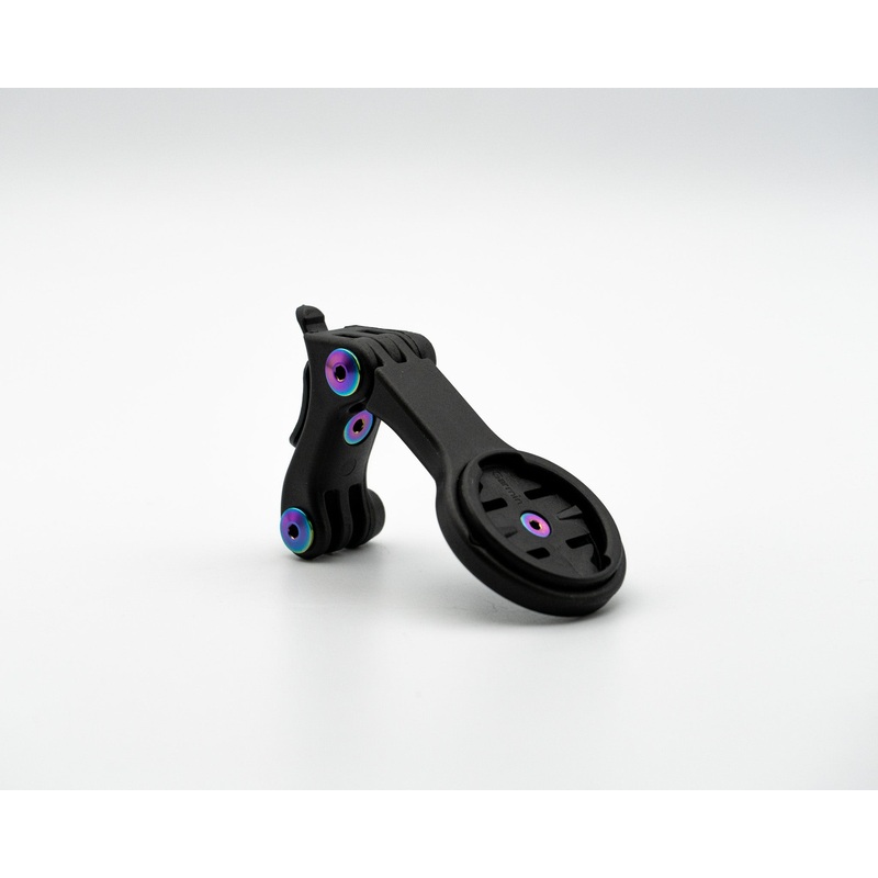 Cervelo Light and Computer Mount Titanium Bolt Kit Rainbow Oil Slick