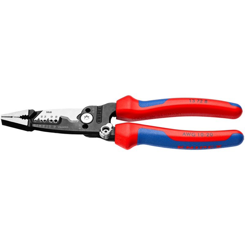 Knipex 8″ Forged Wire Stripper 20-10 AWG