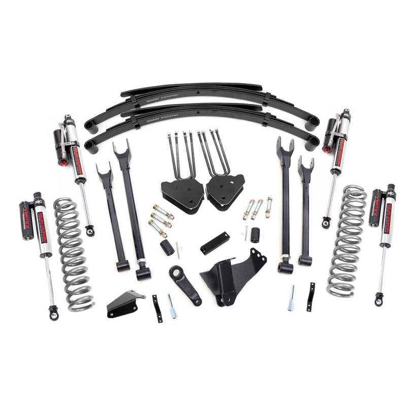 Rough Country | 8 Inch Lift Kit | 4 Link | RR Springs | Vertex | Ford F-250/F-350 Super Duty (05-07) | 59050
