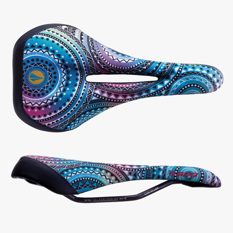 SDG Allure V2 Saddle Lux-Alloy Rails Surf Print