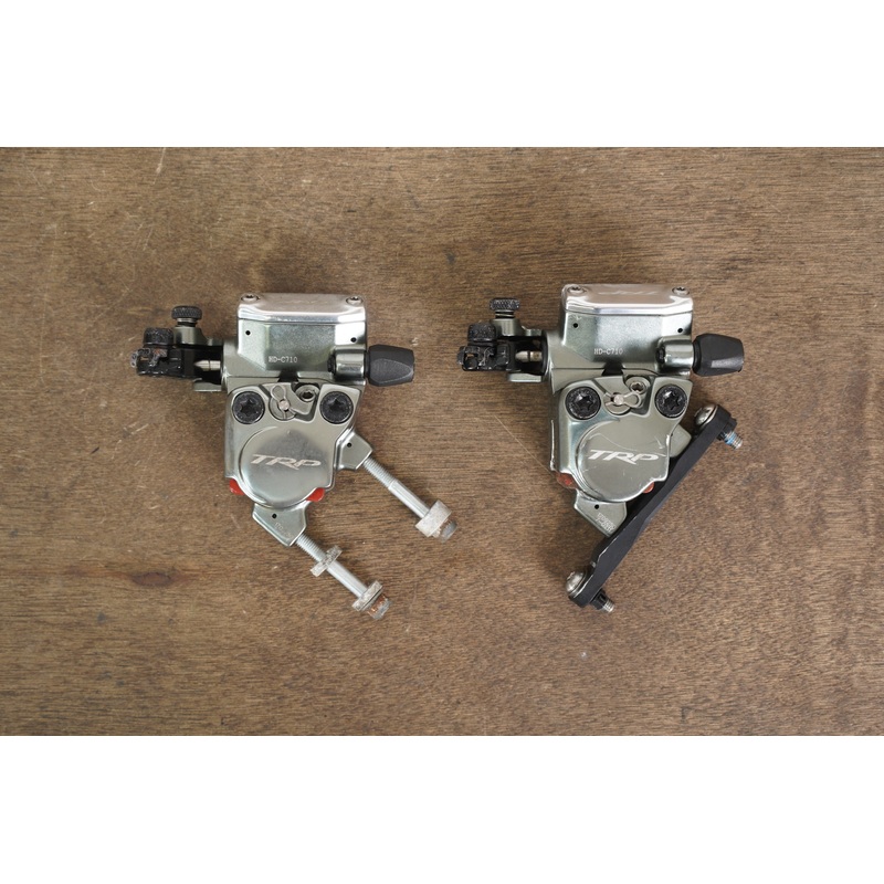 TRP HY ROAD Mechanical Hydraulic Flat Mount Disc Brake Road Calipers