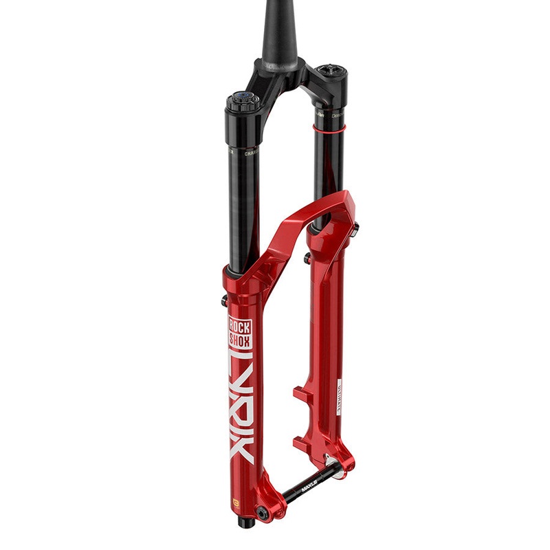 RockShox Lyrik Ultimate D2 Suspension Fork 27.5” DebonAir+ W/ButterCups 160mm 1-1/8”-1.5” 15x110mm TA Rake: 37mm Red