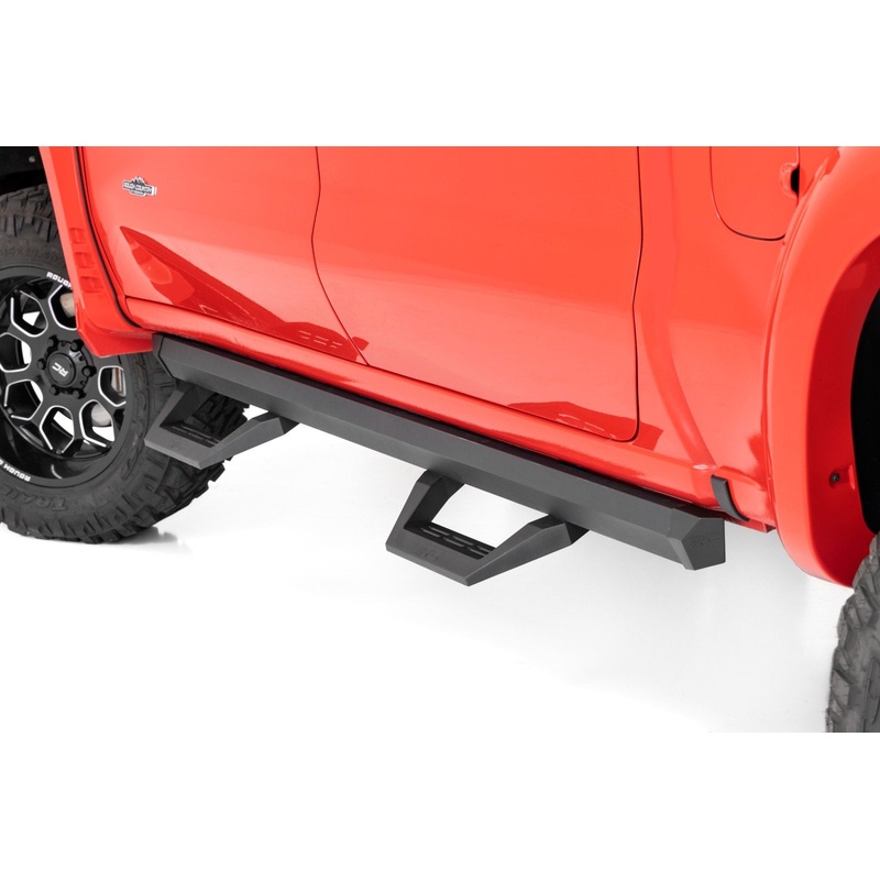 Rough Country | SRX2 Adj Aluminum Step | Crew Cab | Chevy/GMC 1500/2500HD (19-26 & Refresh) | 11003A