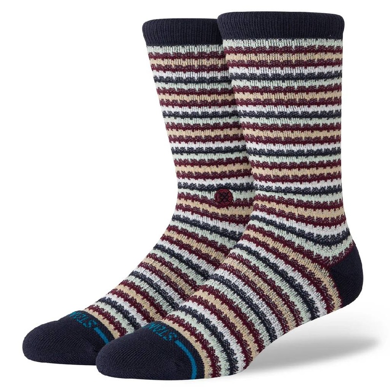 Stance Men’s Chiclets Waffle Knit Crew Socks