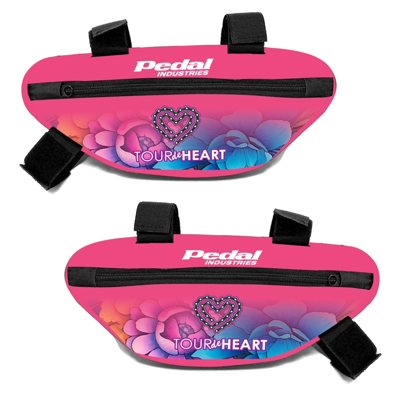 Tour De Heart 2025 Day Ripper Frame Bag PINK BLOSSOM