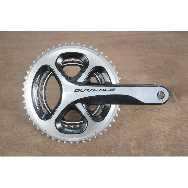 172.5mm 50/34T Shimano Dura-Ace FC-9000 11 Speed Crankset