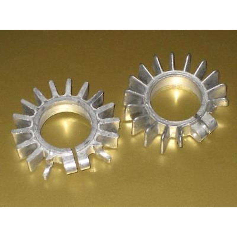 Header exhaust clamps Triumph 500 pipe to head clamp set 1 3/8″ UK made 71-2466