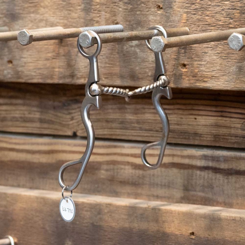Kerry Kelley 02S Twisted Wire Snaffle Bit