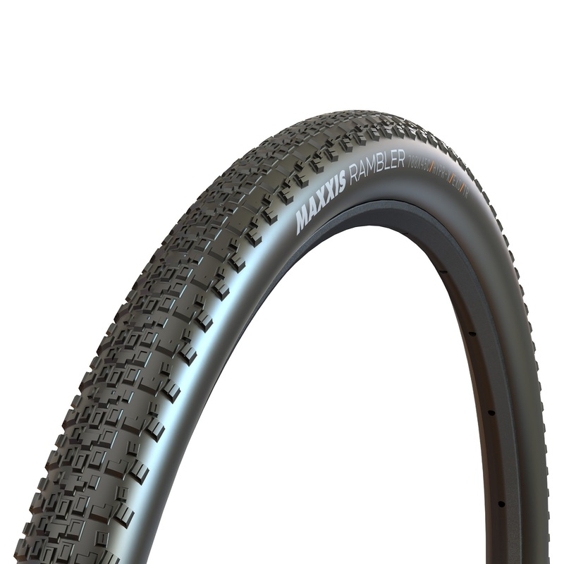 MAXXIS Rambler – 700c – 45c – Yes – Dual Compound – EXO 120TPI – Hypr-x – Medium Duty Protection – Folding – Black
