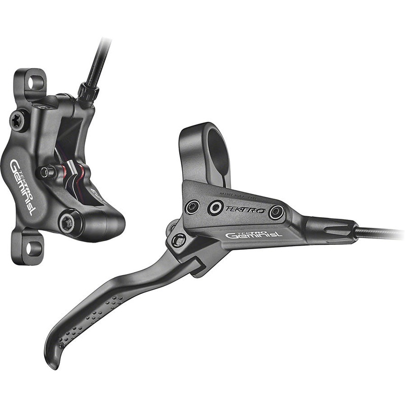 Tektro HD-M535 Disc Brake and Lever – Rear, Hydraulic, Post Mount, Black